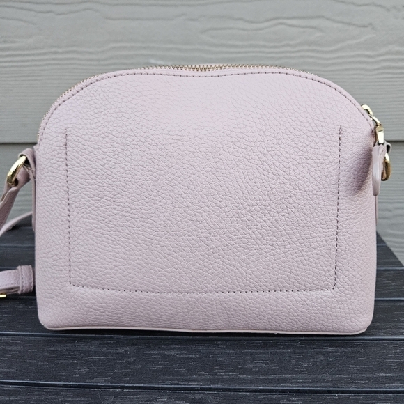 Ralph Lauren Andover Light Pink Crossbody Bag Small Mini Purse Long Strap - Picture 4 of 16